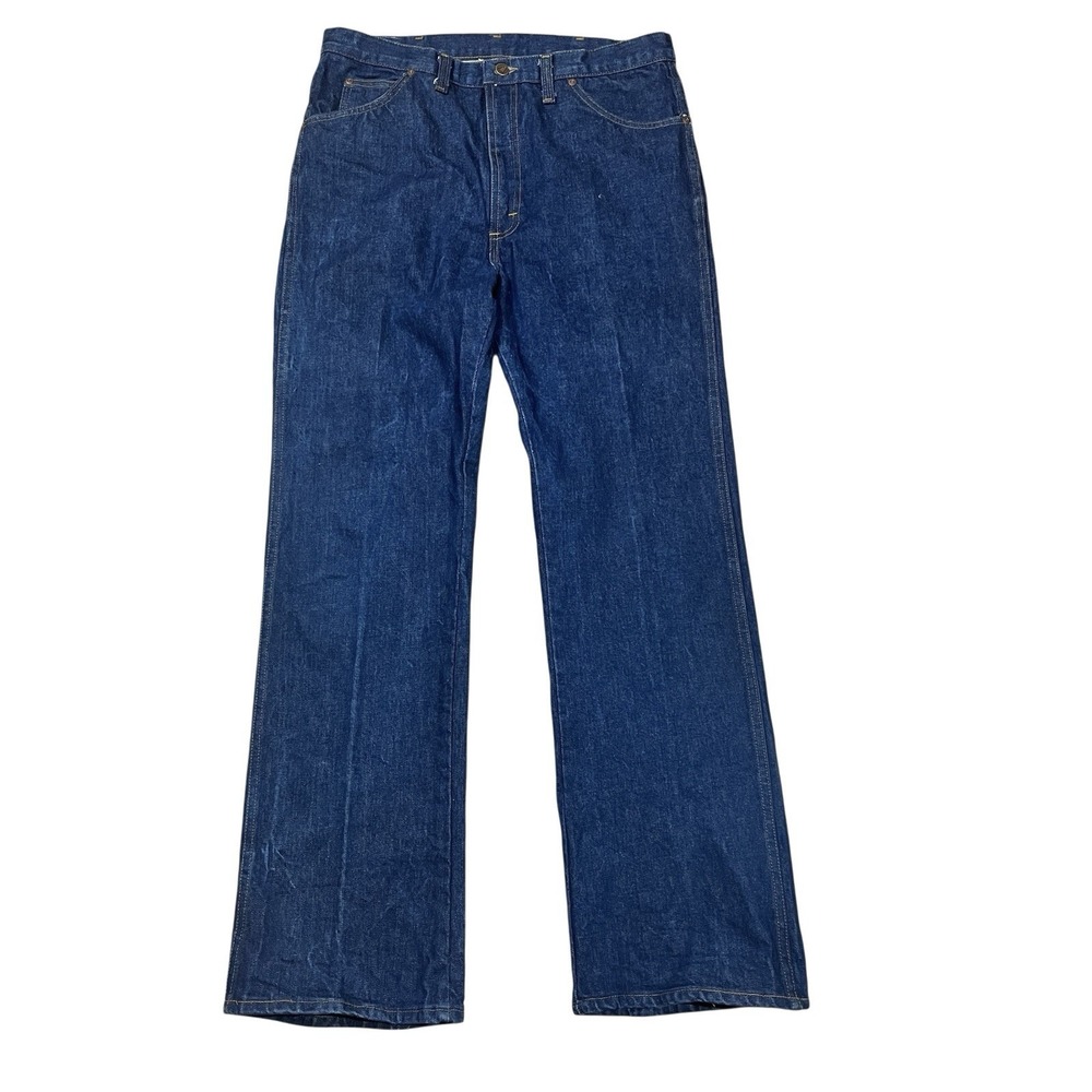 Vtg Five Brother Dakota Boot Cut Jeans Mens 36 (Fits 34x32) 100% Cotton Relaxed